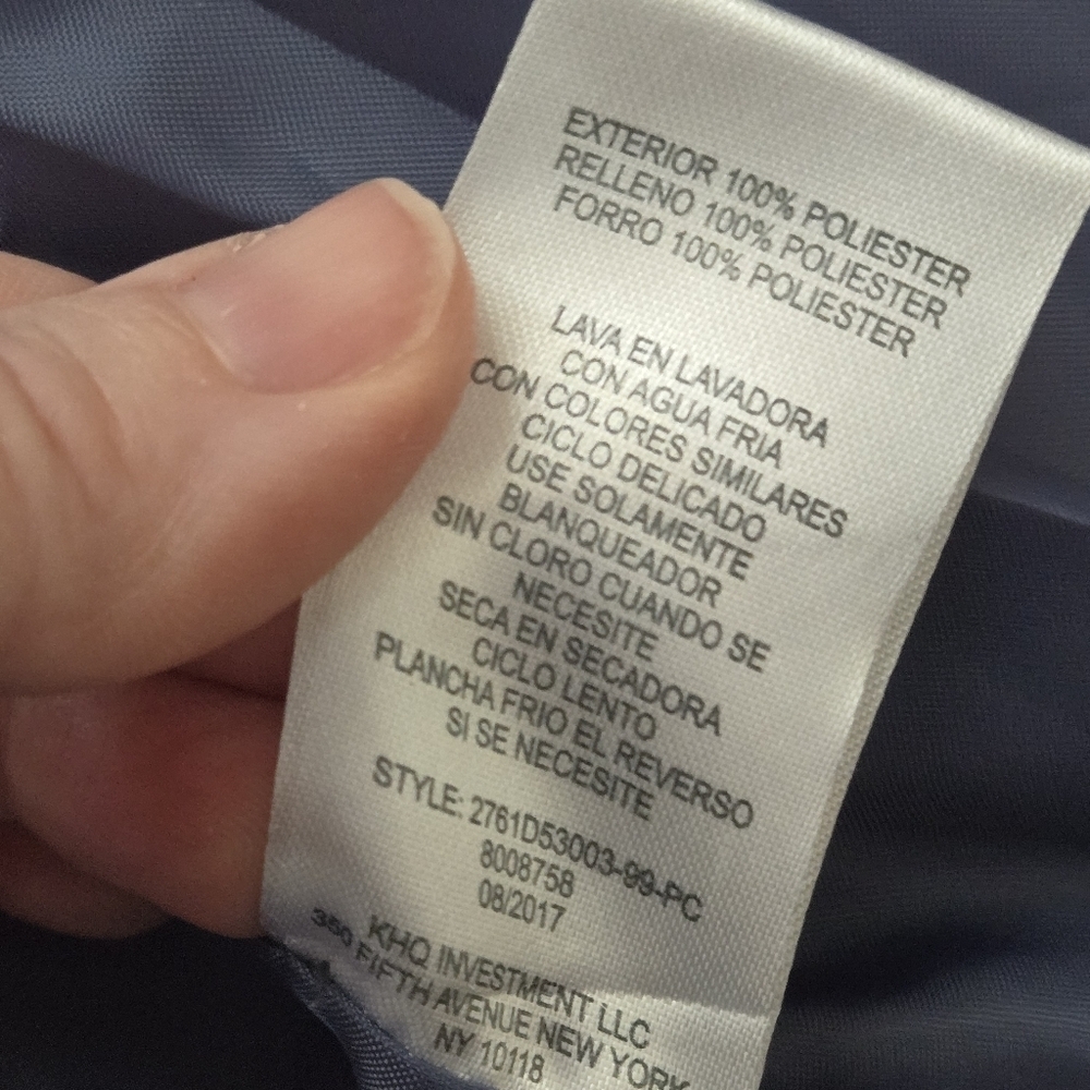 Tommy Hilfiger Kids Navy Blue Puffer Vest Size 5 - Picture 5 of 7